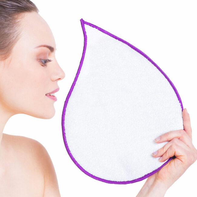 Panno Micropeeling Viso, Collo, Décolleté a forma di Goccia "Pure&Go"