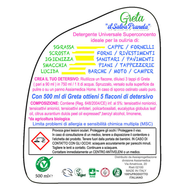 Greta detergente vegetale 100% - immagine 3